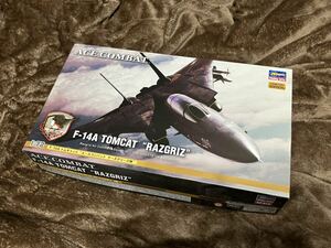 【未使用】ハセガワ エースコンバット F-14 トムキャット ラーズグリーズ 1/72 プラモデル