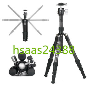 Marsace ET-1551T カメラ三脚一脚プロフェッショナル写真ポータブル逆折りたたみ式アルミニウム合金三脚Sony Nikon Canonカメラと互換性