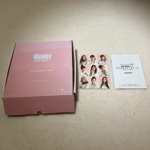 未使用品 少女時代　GIRLS GENERATION　デジタルフォトフレーム　セブンイレブン限定 ポストカード付き