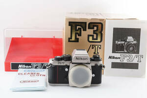 【美品】 Nikon F3 T HP ニコン フィルム 一眼レフ カメラ チタン 元箱付き #5741