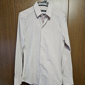 DOLCE&GABBANA 高級ドットドレスシャツ　38/15 44