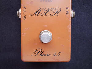 1975年 Phase 45 Script Logo MXR フェイズ45 フェイザー スクリプトロゴ 筆記体 ビンテージ 中古 ( dyna comp phase 90 phase 100 )　