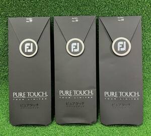 Footjoy【フットジョイ】Pure Touch【ピュアタッチ】FGPU ３枚セット　新品正規品