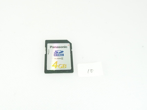 M80-10☆パナソニック SDカード 4GB