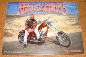 新品 本物 ヘルズエンジェルズ 2015年版 USA アメリカ カレンダー 「HELLS ANGELS FOREVER」 ヘルズエンジェルス ハーレーダビッドソン