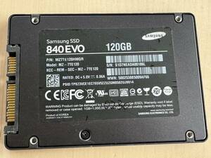 SAMSUNG SSD120GB【動作確認済み】0230　
