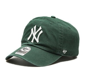 ’47 (フォーティセブン) FORTYSEVEN ヤンキース (ニューヨーク) キャップ Yankees ’47 CLEAN UP Dark Green メジャーリーグ