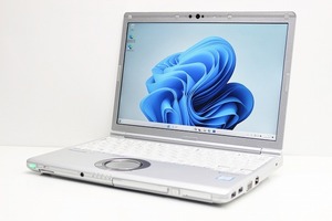 ノートパソコン Windows11 中古 Panasonic レッツノート CF-SV7 DVDマルチ 第8世代 Core i5 SSD256GB メモリ8GB Windows10 12.1 カメラ