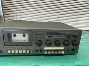 (2192) ナショナル　卓上アンプ　WA-765　ラジオ　カセット　中古品　現状ジャンク