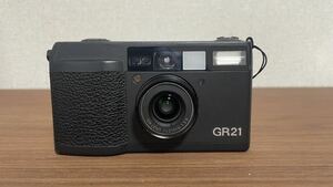 【完動品】リコー RICOH GR21 コンパクト フィルムカメラ 中古 作例あり