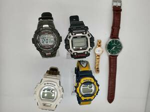 ジャンク 動作未確認 腕時計 G-SHOCK まとめ売り 6本