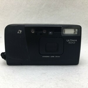 KYOCERA ULTIMA100 京セラ アルティマ100 APSフィルムカメラ コンパクトカメラ 単焦点モデル ストラップ付 ジャンク品 ／ 04-00851