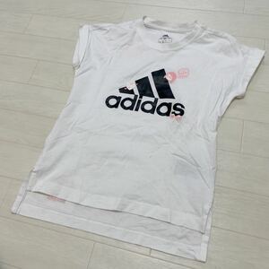 アディダス adidas 半袖Tシャツ カレッジ 半袖Tシャツ / COLLEGIATE TEE キッズ 女の子 サイズ140 美品