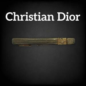 Christian dior クリスチャンディオール ネクタイピン ヴィンテージ トロッター アンティーク 古着 オールド スーツ パーティ ゴールド 562