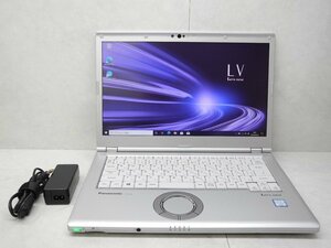 ☆1円スタート☆第8世代☆CF-LV8RDHVS.累積8110.高解像度1920×1080☆Core i5 1.60GHz/8GB/SSD256GB/無線/カメラ/Office/Win11 DtoD領域☆