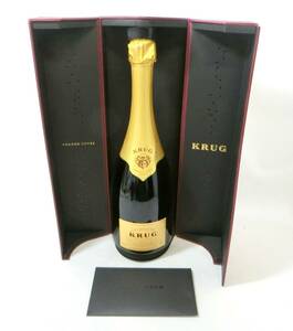 1000円スタート 酒 Champagne KRUG BRUT GRANDE CUVEE 750ml 12％ クリュッグ グランド キュヴェ 果実酒 未開栓 箱付 TSI 酒H501