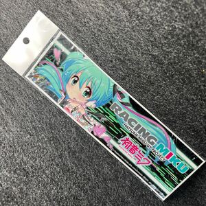 希少■SUPER GT 300■レーシングミク2019■ステッカー■初音ミク■グッドスマイルレーシング■のらいも工房 TONY RACING MIKU②