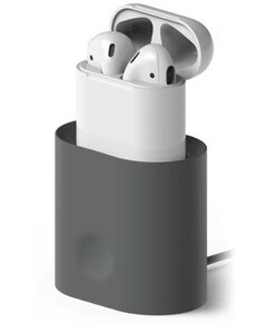 ★★新品 未使用　elago CHARGING STATION for AirPods DarkGray（ダークグレー）充電器★★