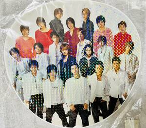 2003-2004年countdown コンサート カウコン 公式限定グッズ 集合ジャンボうちわ 新品未開封 嵐KinKi Kids TOKIO V6 タッキー&翼
