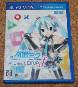 ◆中古◆VITA 初音ミク Project DIVA f