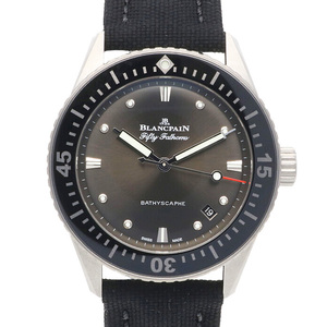 ブランパン フィフティ ファゾムス バチスカーフ 腕時計 ステンレススチール 5100B-1110-B52A 自動巻き 1年保証 Blancpain 中古 美品