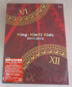 DVD King・KinKi Kids 2011-2012 初回限定仕様 2枚組 堂本光一,堂本剛