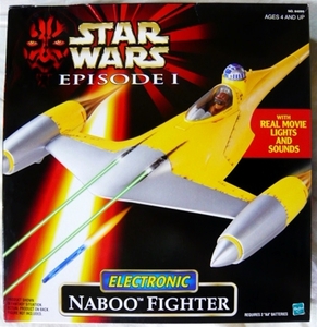 ; トミー/ハズブロ ナブー ファイター スター ウォーズ TOMY/Hasbro Electronic Naboo Fighter STAR WARS エレクトリック ハスブロ 