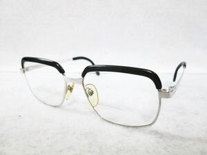 【ヴィンテージ RODENSTOCK CORREL WD ローデンストック 1/20 10k 眼鏡 ブローライン】フルリム/ブロータイプ/メガネ/レトロ