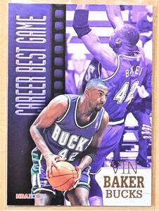 VIN BAKER (ヴィン・ベイカー) 1997 SKY BOX CAREER BEST GAME トレーディングカード 【NBA BUCKS ミルウォーキー・バックス】