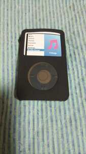iPod classic 80GB/120GB専用　シリコンケース　ブラック