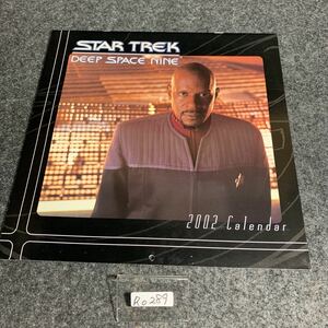 R0289 STAR TREK スタートレック 2002 カレンダー DEEP SPACE NINE U.S.A