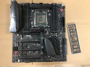 ★中古品 BIOS確認ASUS RAMPAGE IV BLACK EDITION ソケットLGA2011 マザーボード IOパネル付属 ★