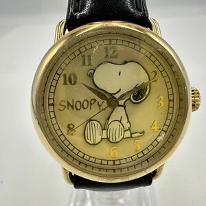 E226-I39-3359 FOSSIL フォッシル ゴールドエディション SNOOPY スヌーピー PEANUTS ピーナッツ 0433/1000 クォーツ 腕時計 箱付き ①