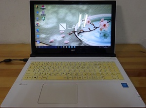 NEC ノートパソコン LAVIE Direct NS(e) PC-GN16CJSAA/Cele 3855U 1.6GHz/4GB/1000GB/中古特価良品