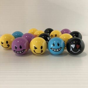 スマイリーフェイス　ボール　15個　SMILEY FACE ニコちゃんマーク