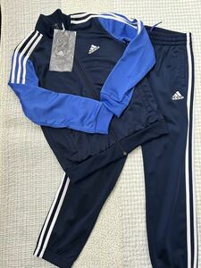 ☆ 子供服　男の子　ジャージ　上下セット　アディダス　adidas　紺　140　新品　綺麗 ☆