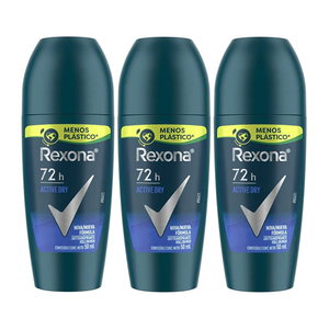 10％OFF デオドラント ワキ用 Rexona メン アクティブ 50ml×3個 RX04