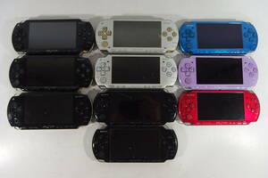 ◆SONY PSP プレイステーション・ポータブル PSP-1000×4 PSP-2000×1 PSP-3000×5 本体 まとめて10台セット ジャンク