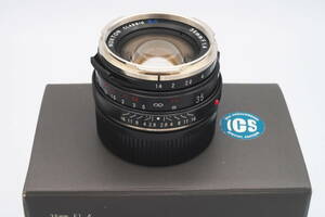 ★激レア 限定100本★ブラックペイント フォクトレンダー ノクトン Nokton Classic 35mm F1.4 VM I.C.S 30周年記念 BP M9-P M10-R等に