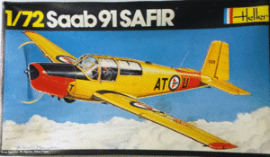 エレール/1/72/スウェーデン空軍サーブSaab91サフィール練習機/未組立品