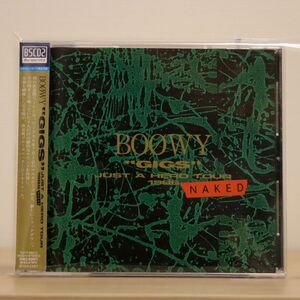 BLU-SPEC CD BOOWY/GIGS JUST A HERO TOUR 1986 NAKED/EMI TOCT98013 CD □