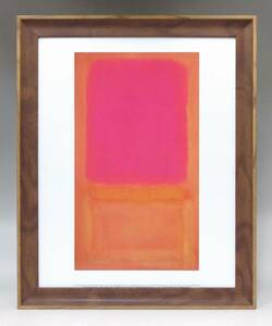 新品☆額付アートポスター◇マーク・ロスコ☆Mark Rothko☆絵画☆壁掛け☆インテリア☆抽象画☆157