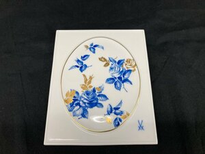 MEISSEN マイセン プレート 壁掛け 箱付き 【CDBA7060】