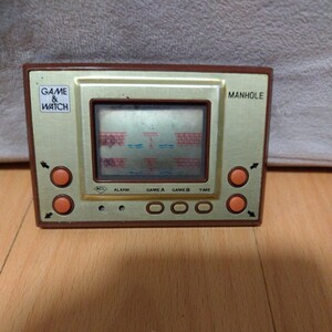 送料無料 ジャンク ゲームウォッチ マンホール MANHOLE 中古 任天堂 GAME&WATCH