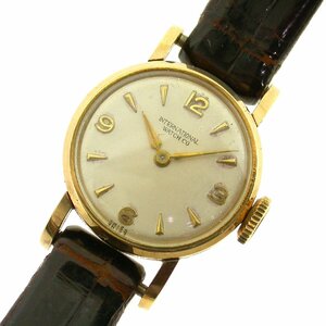 S2241【BSJW】IWC 750 K18YG Cal.41 金無垢 レディース ウォッチ 手巻き 1952年頃 女性 ヴィンテージ ビンテージ 本物