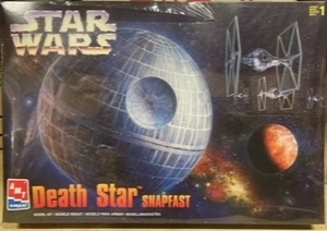 ■貴重品■スターウォーズ デススタークラシック c1998 AMT/ETL スナップファストエディション-ファクトリーシール STAR WARS DEATH STAR