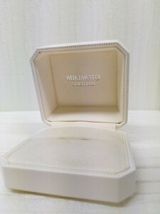 ミキモト MIKIMOTO SINCE 1893 空ケース ケースのみ リング 指輪 BOX アクセサリー ジュエリーケース 空箱 7.5cm × 7cm × 4.5cm