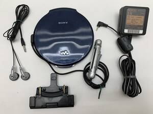 動作品 SONY ソニー CDウォークマン D-NE20 /乾電池ケース（EBP-J101）ACアダプター(AC-ES3010K2)付