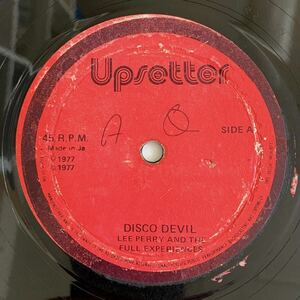 オリジナル盤 / Lee Perry & The Full Experiences / Bob Marley & Wong Chu Disco Devil / Keep On Moving Upsetter / Dub / Upsetter