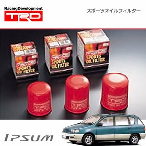 TRD スポーツオイルフィルター イプサム SXM10G SXM15G 96/10～01/05 3S-FE